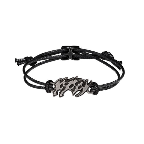 Poppy Logo Wrist Strap Bracelet by Alchemy Gothic