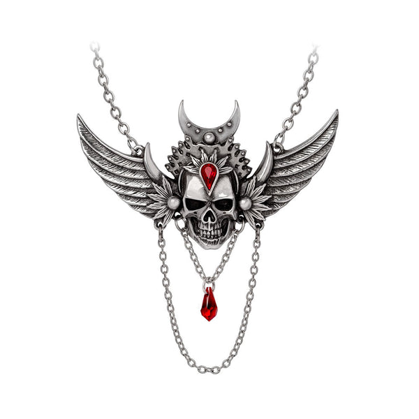 Immortal Ayesha Skull Necklace by Alchemy Gothic