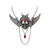 Immortal Ayesha Skull Necklace by Alchemy Gothic