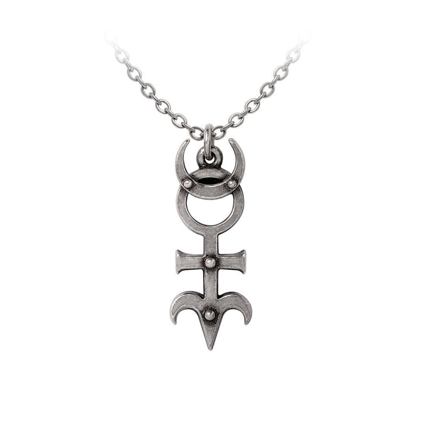 Dr. Dee's Monad Symbol Pendant Necklace by Alchemy Gothic