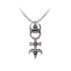 Dr. Dee's Monad Symbol Pendant Necklace by Alchemy Gothic