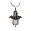 Call of The Undead Mirror Bat Pendant by Alchemy Gothic