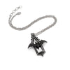 Call of The Undead Mirror Bat Pendant by Alchemy Gothic