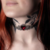 Betrothal Choker Heart Necklace by Alchemy Gothic