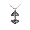 Yggdrsil Viking World Tree Pendant Necklace by Alchemy Gothic