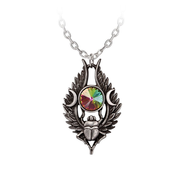 Dea Umbra Nili Dark Goddess of the Nile Pendant Necklace by Alchemy Gothic