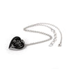 Witch Reversible Heart Pendant Necklace by Alchemy Gothic