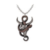 Servant of Baphomet Snake Pendant by Alchemy Gothic