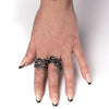 Mrs. Mothersole's Curse Skeletal Finger Ring by Alchemy Gothic