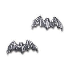 Bat Studs Alchemy Gothic Earrings (pair)