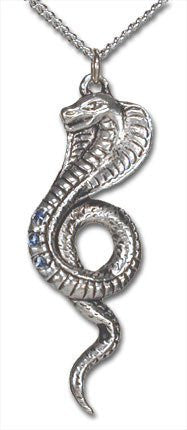 Egyptian Cobra Pendant Necklace