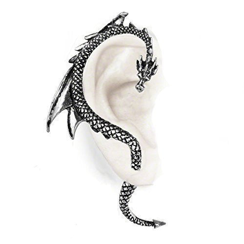 The Dragon's Lure Ear Wrap Earring by Alchemy Gothic The Dragon's Lure Ear Wrap Earring by Alchemy Gothic