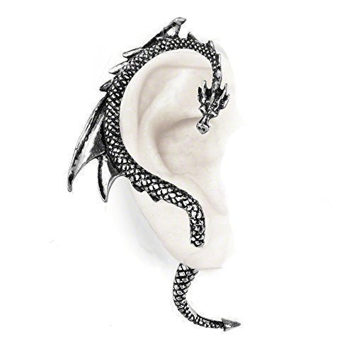 The Dragon's Lure Ear Wrap Earring by Alchemy Gothic