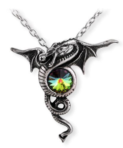 Anguis Aeternus Gothic Dragon Necklace