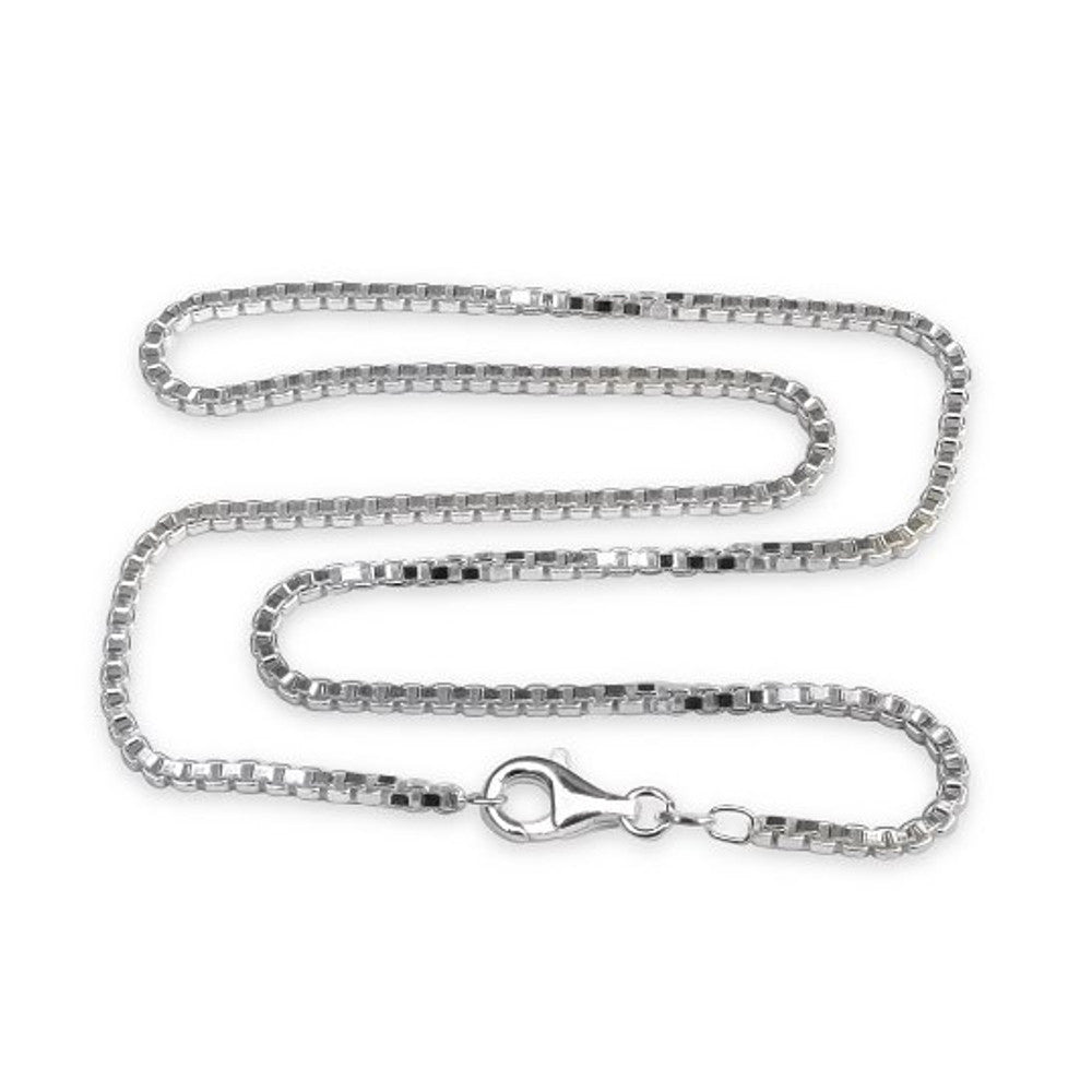 Venetian Box Chain Necklace with Extra Durable Finish