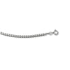2.5mm Sterling Silver Venetian Box Chain Necklace with Extra Durable Protective Finish