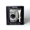 Purrfect Brew Cup Black Cat Mug and Spoon Set by Alchemy Gothic