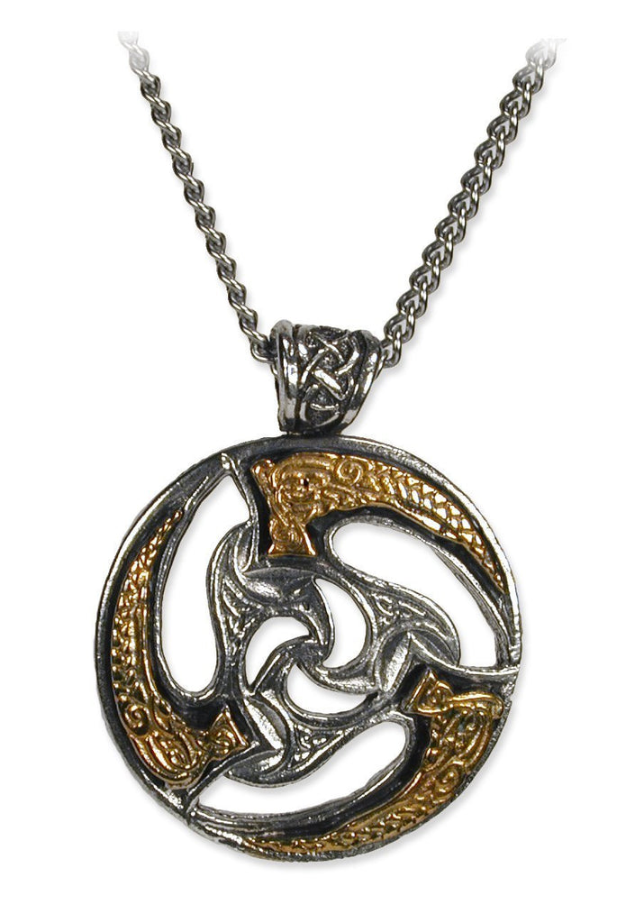 Celtic Sun Wheel Necklace