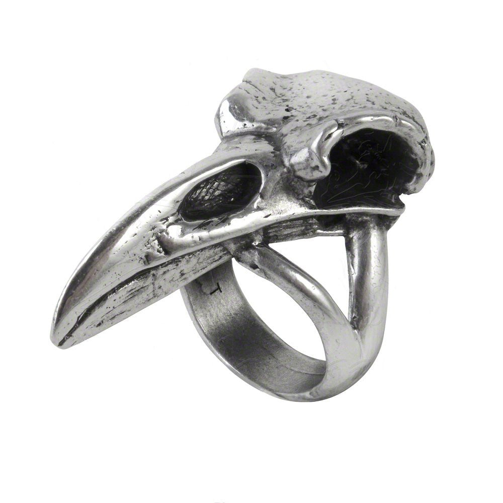 Rebeschadel Ring Raven Skull Alchemy Gothic Ring Rebeschadel Ring Raven Skull Alchemy Gothic Ring