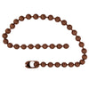 9.5mm Extra Large Antique Copper Plated Steel Ball Chain Mens Necklace