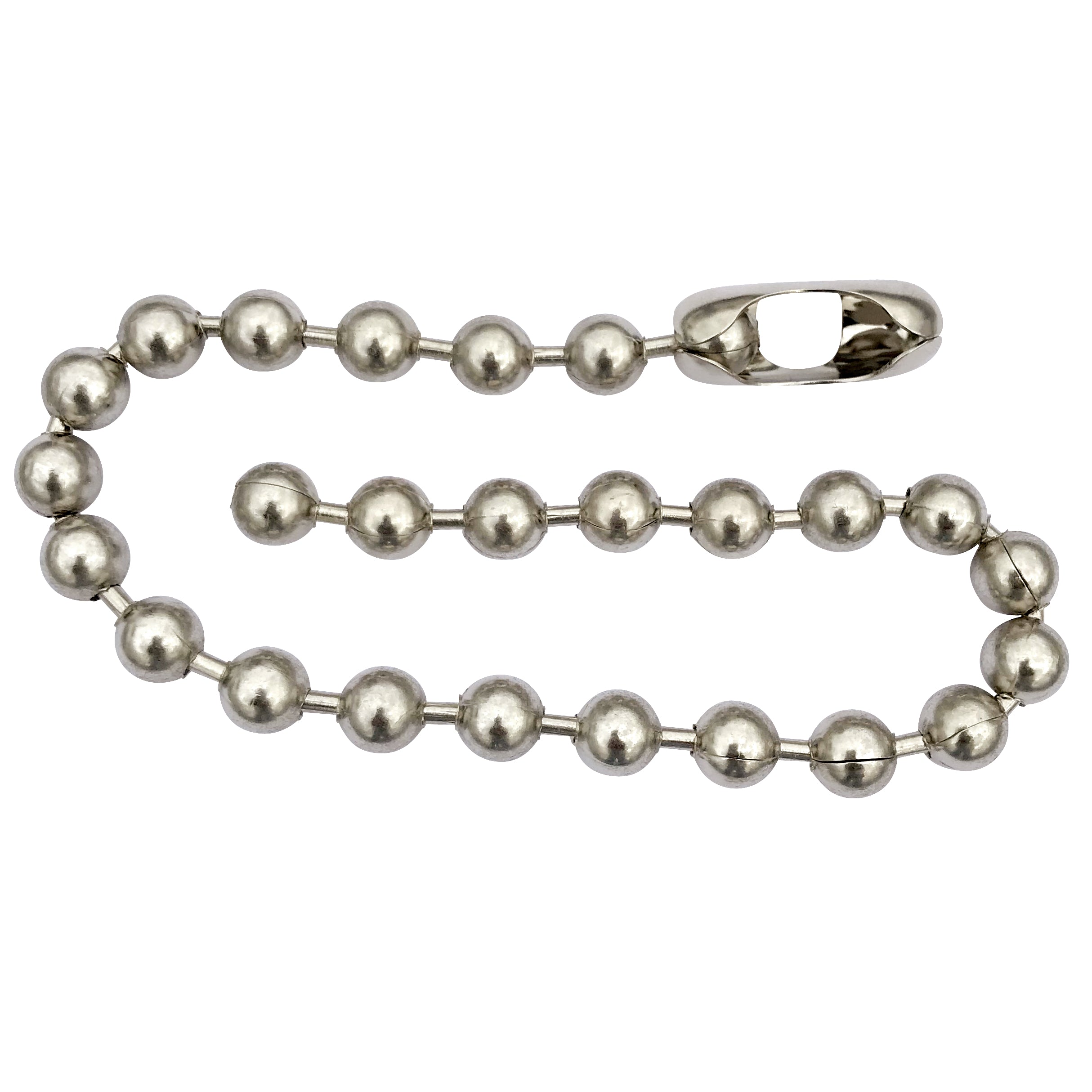 8mm Oversized Stainless Steel Ball Chain, Non Tarnish Chain,silver