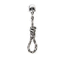 Hang Man's Noose Skull Earring by Alchemy Gothic