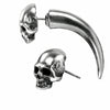 Tomb Skull Horn Earring by Alchemy Gothic
