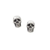 Mortaurium Earrings Skull Ear Studs by Alchemy Gothic