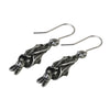 Awaiting The Eventide Alchemy Gothic Bat Earrings