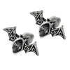 Viennese Nights Crystal Bat Stud Earrings by Alchemy Gothic