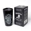 Crescent Witches Brew Double Walled Black Travel Mug by Alchemy Gothic