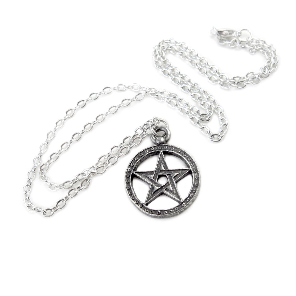 Dante's Hex Pentagram Pendant Necklace by Alchemy Gothic