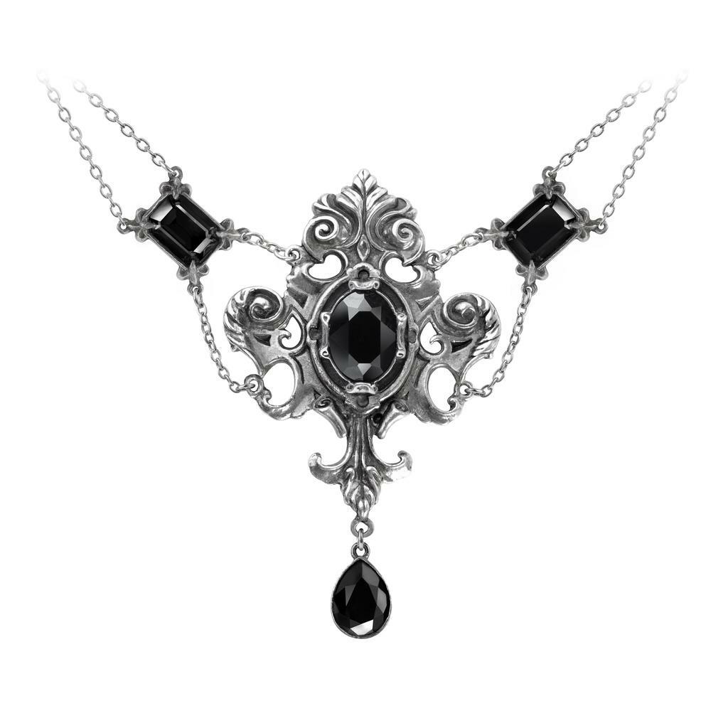 Alchemy Gothic Queen of the Dark Night Necklace