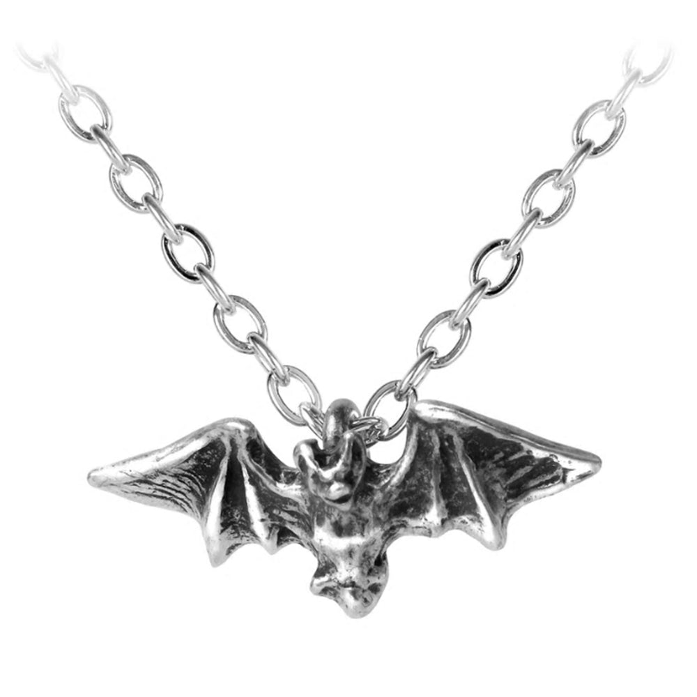 Kiss of the Night Bat Pendant by Alchemy Gothic