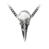 Rabenschadel Klein Pendant Raven Skull Necklace by Alchemy Gothic