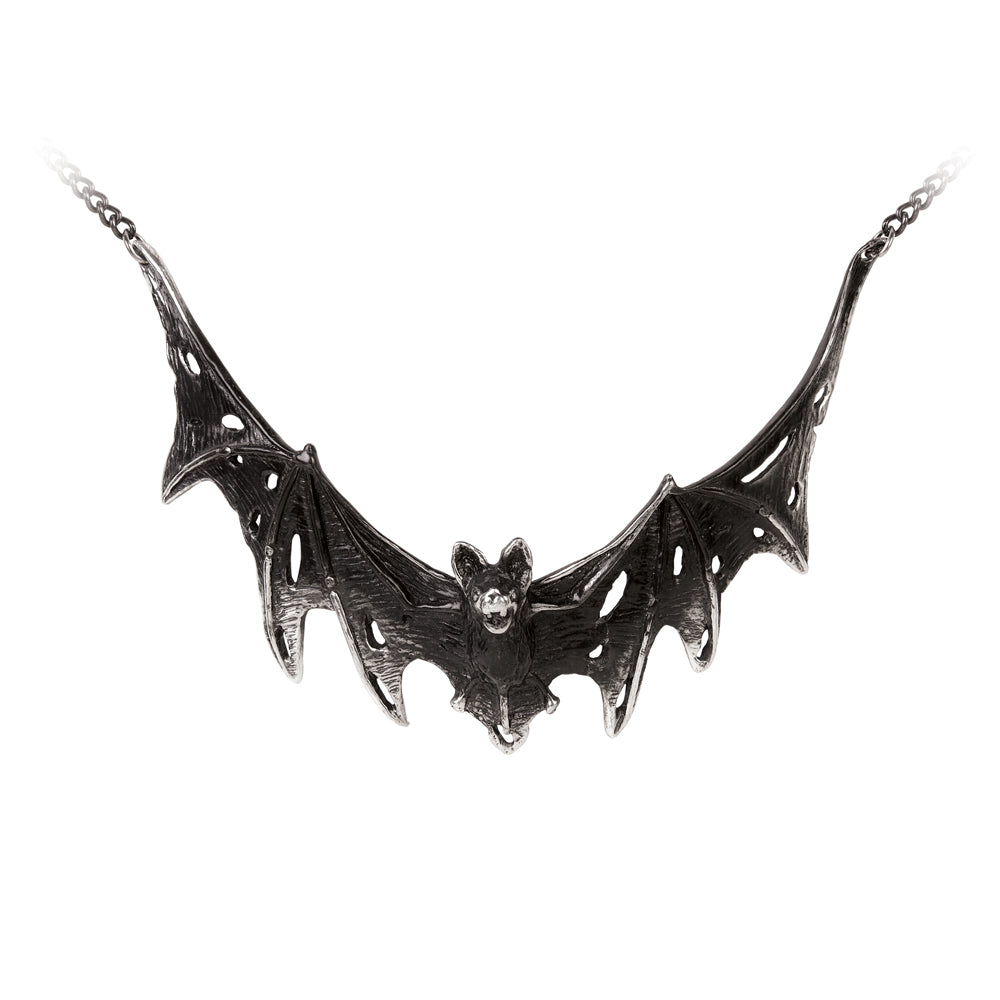 Villa Diodati Bat Pendant Necklace by Alchemy Gothic