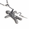 Voodoo Doll Pendant Necklace by Alchemy Gothic