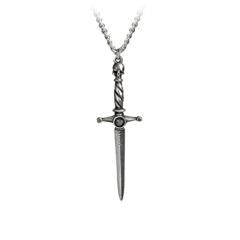 Hand Of Macbeth Dagger Pendant Alchemy Gothic Sword Necklace