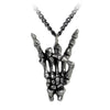 Maloik: Sign Of The Horns Maschio Pendant Necklace by Alchemy Gothic