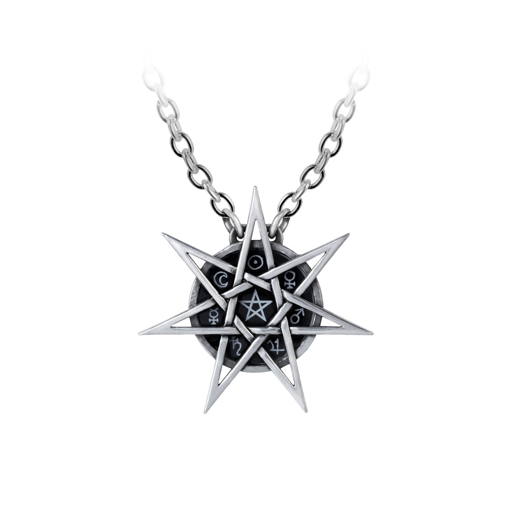 Elven Star Necklace Pendant by Alchemy Gothic
