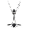 Thor's Rose Pendant Necklace by Alchemy Gothic