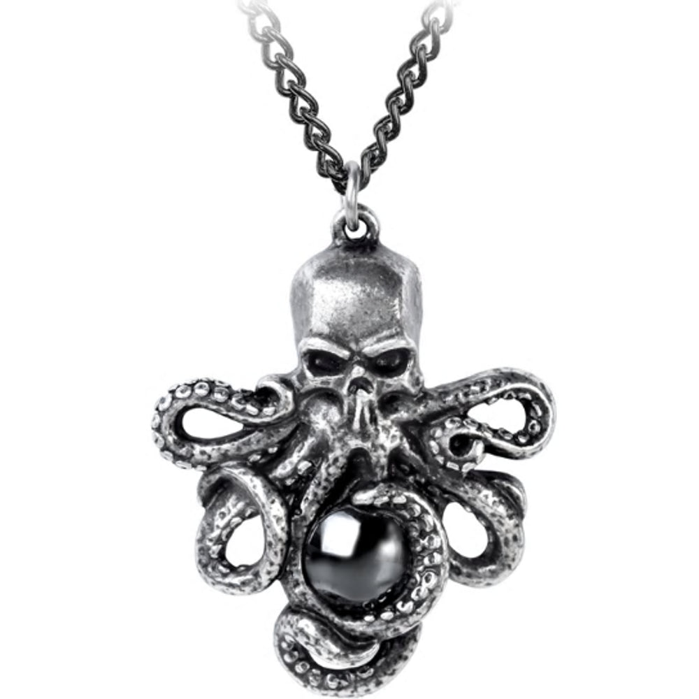 Mammon of the Deep Pendant Octopus Necklace by Alchemy Gothic