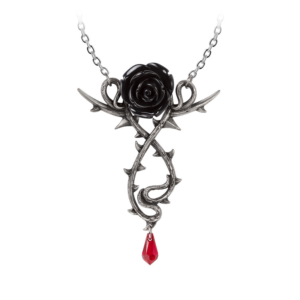 Al-ROSE Ready - black - Paparazzi necklace – JewelryBlingThing