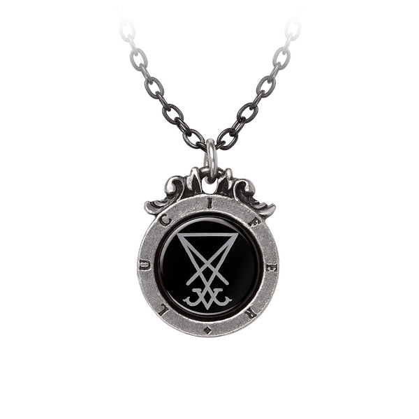 Seal of Lucifer Pendant Necklace by Alchemy Gothic