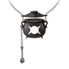 Witches Cauldron Necklace by Alchemy Gothic