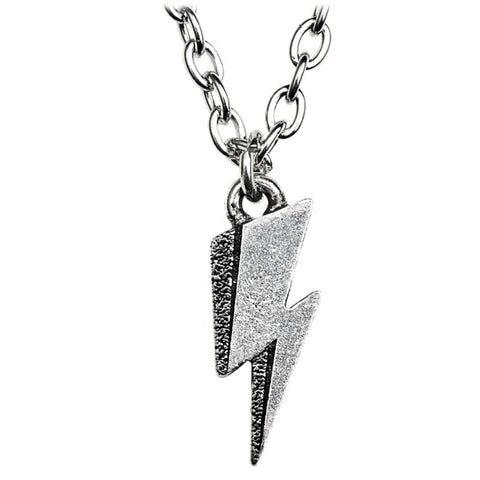 David Bowie: Lightning Flash Pendant Necklace by Alchemy Gothic