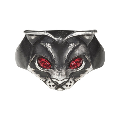 Bastet Goddess Cat Ring by Alchemy Gothic