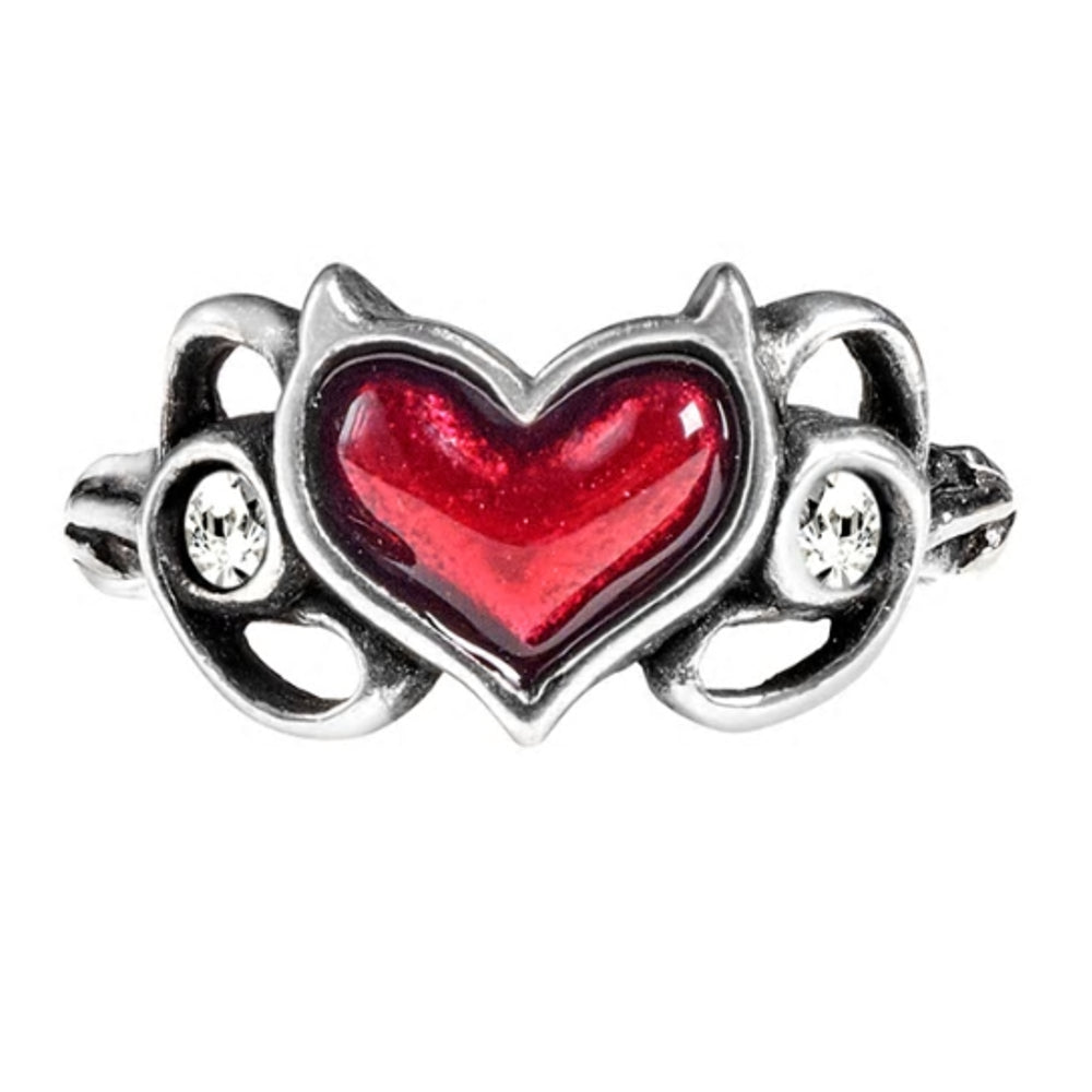GUCCI Sterling Silver Red Heart Ring YBC6455440010 | Fast & Free US  Shipping | Watch Warehouse