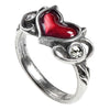 Little Devil Red Heart Ring by Alchemy Gothic
