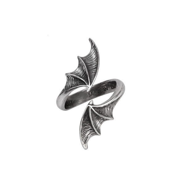 A Night With Goethe Bat Wings Ring by Alchemy Gothic